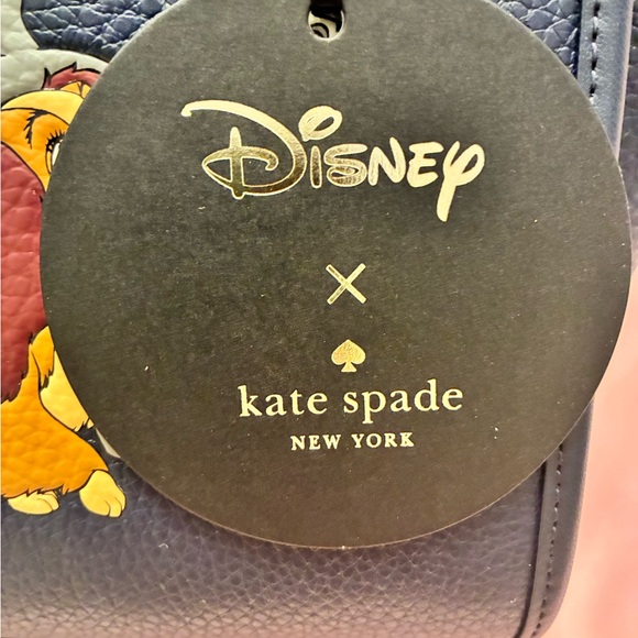 NWT Kate Spade X Disney Lady And The Tramp Ella Mini Tote Crossbody w Dust Bag - Picture 5 of 11